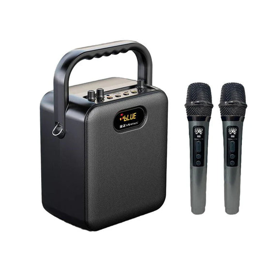 HKM-496915 Portable Bluetooth Outdoor Speaker with RGB Lighting and Remote Control - Model S18