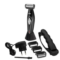 HKM-496979 Washable Electric Razor with Changeable Head, Battery Operated, IPX5 Waterproof Rating, 60-Minute Runtime