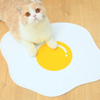 HKM-4970429 Spill-proof Silicone Placemat for Pets 440mm x 360mm with Anti-overflow Design