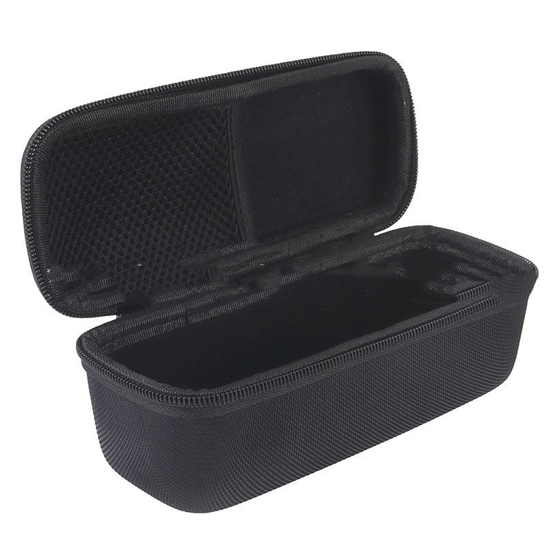 HKM-497235 Durable EVA Protective Case for Bluetooth Speaker with Climbing Carabiner, Portable Storage Solution