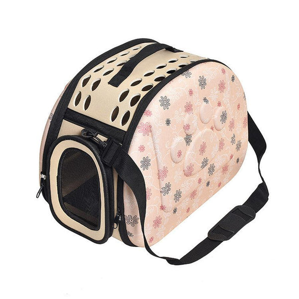 HKM-497235 Fashionable Folding Pet Backpack - Breathable Dog and Cat Carrier Bag, Available in Multiple Sizes and Colors