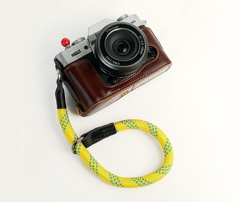 HKM-497299 Camera Wrist Strap with Thick Ring Hand Rope - Durable Nylon, Multiple Colors Available, 39cm Length