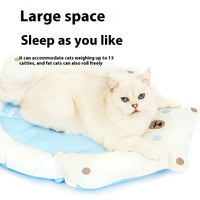 HKM-4974269 Cooling Mat for Pets - Refreshing Ice Pad Pet Bed for Cats - 62x50x8CM