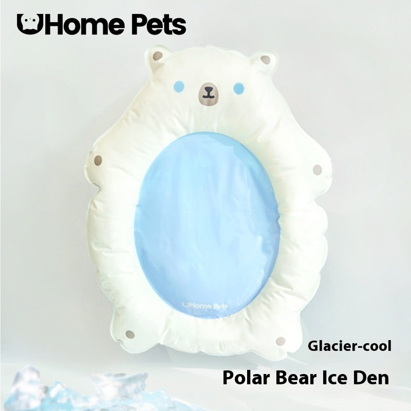 HKM-4974269 Cooling Mat for Pets - Refreshing Ice Pad Pet Bed for Cats - 62x50x8CM