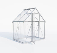 HKM-497427 Sustainable Multi-Span Greenhouse with Polycarbonate Panels for Outdoor Flower Cultivation