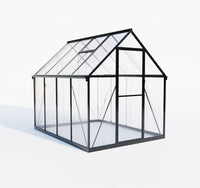 HKM-497427 Sustainable Multi-Span Greenhouse with Polycarbonate Panels for Outdoor Flower Cultivation