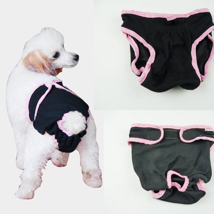 HKM-4974397 Comfortable Cotton Dog Physiological Pants for Small, Medium, and Large Breeds