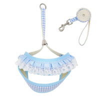 HKM-4975805 Small Dog Vest with Traction Belt and Leash in Multiple Colors