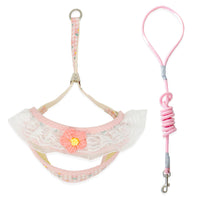 HKM-4975805 Small Dog Vest with Traction Belt and Leash in Multiple Colors
