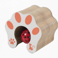 HKM-4976189 Foldable Cat Scratcher Toy for Relaxation and Play - Compact Design