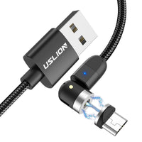 HKM-497939 3-in-1 Magnetic Data Cable Compatible with iPhone, Android & Type-C – 1m & 2m Lengths Available