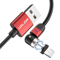 HKM-497939 3-in-1 Magnetic Data Cable Compatible with iPhone, Android & Type-C – 1m & 2m Lengths Available