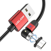 HKM-497939 3-in-1 Magnetic Data Cable Compatible with iPhone, Android & Type-C – 1m & 2m Lengths Available