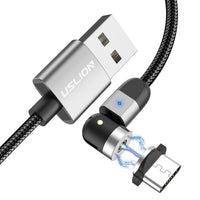HKM-497939 3-in-1 Magnetic Data Cable Compatible with iPhone, Android & Type-C – 1m & 2m Lengths Available