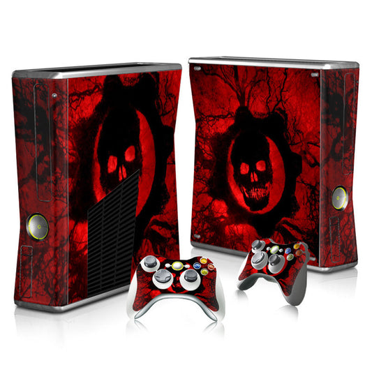 HKM-497939 High-Quality PVC Skull Sticker for Film Game Machine - Accurate Size and Color