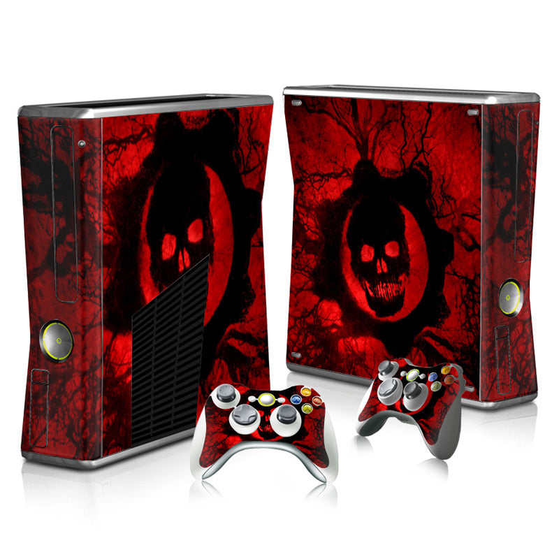 HKM-497939 High-Quality PVC Skull Sticker for Film Game Machine - Accurate Size and Color