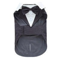 HKM-4980157 Stylish Plain Dog Dress Tuxedo for All Sizes - Comfortable Polyester Material