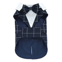 HKM-4980157 Stylish Plain Dog Dress Tuxedo for All Sizes - Comfortable Polyester Material