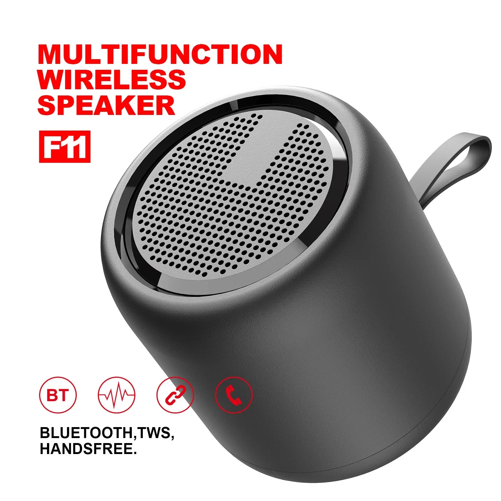 HKM-498067 Portable Subwoofer Bluetooth Speaker with Hi-Fi Performance