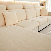 HKM-498131 Chenille Sofa Cover - Thickened All-Inclusive Protection for Small to Large Sofas
