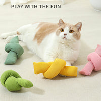 HKM-4983229 Natural Cotton Rope Knot Dog Toy - Interactive Chew & Tug Play for Dogs