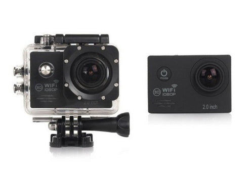 HKM-498451 Waterproof Mini Digital Sports Camera with 2.0 Inch Display and Multiple Recording Formats