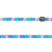 HKM-4985533 Durable Polyester Fiber Leash for Small, Medium, and Large Dogs with Strong Zinc Alloy Hardware