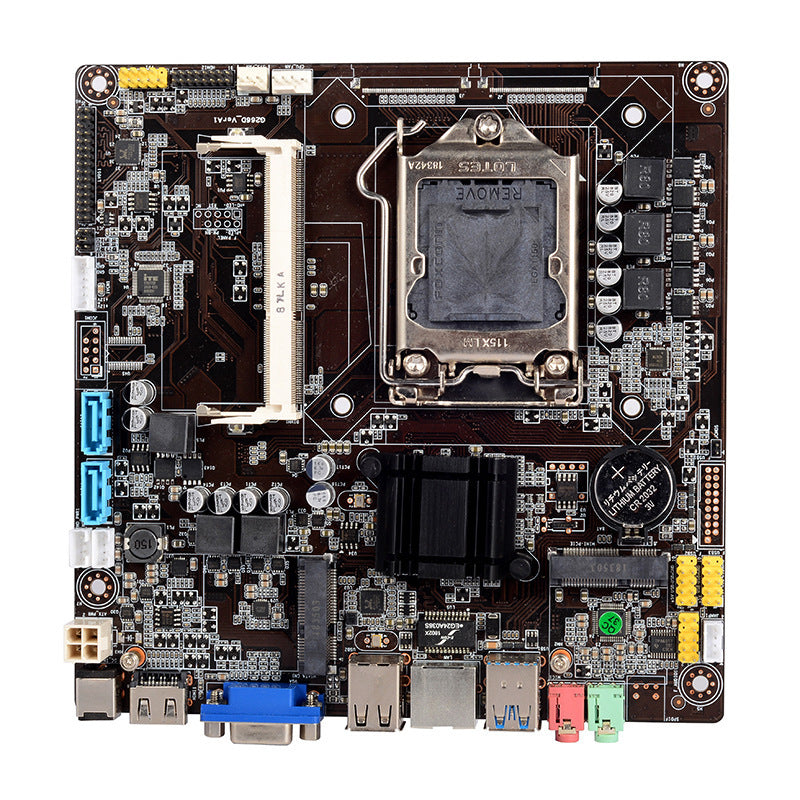 HKM-498579 Intel H81 Mini ITX Desktop Motherboard with LGA 1150 Socket and DDR3 Memory Support