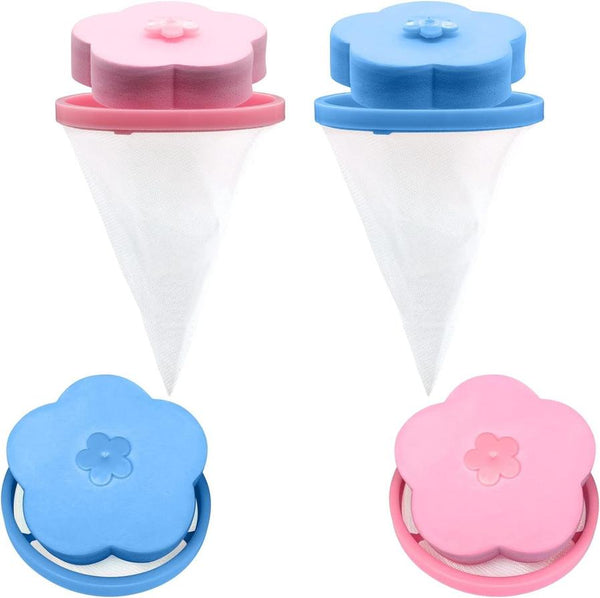 HKM-498579 Pet Hair Catcher Filter for Top-Loading Washing Machines - Reusable Lint Trap for Dogs and Cats