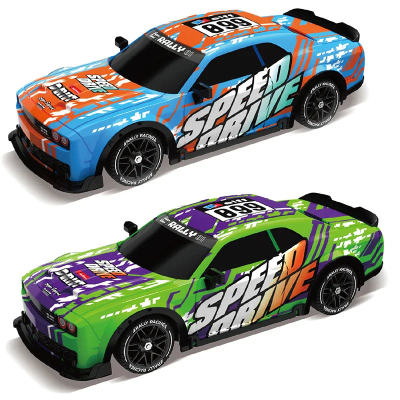 HKM-498643 1:16 Remote Control Drifting Racing Car - 4 Channel Off-Road Toy for Ages 5 and Up