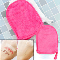 HKM-498643 Microfiber Makeup Cleansing Gloves with Exfoliation and Soft Texture
