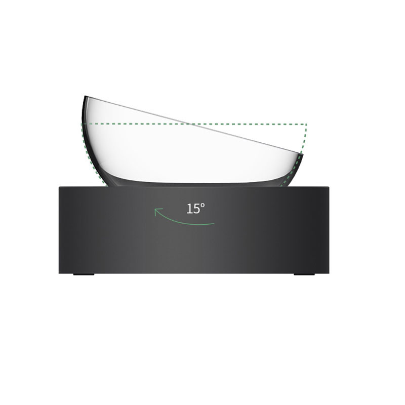 HKM-4987709 Adjustable Elevated Stainless Steel Pet Feeding Bowl with Anti-Slip Design