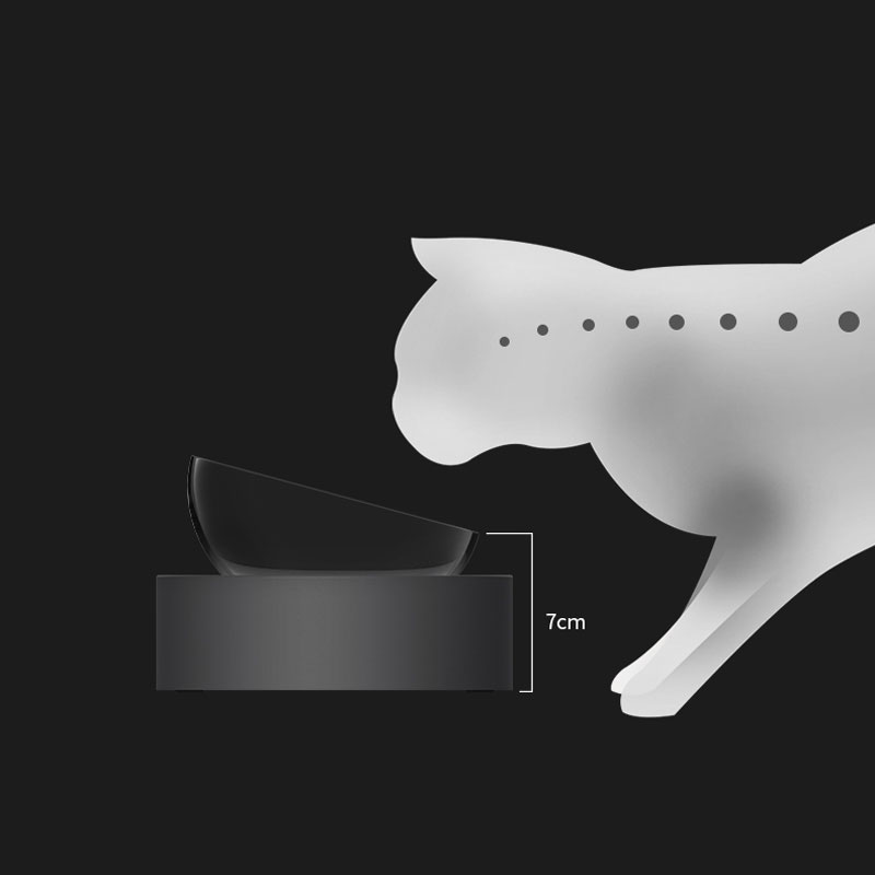 HKM-4987709 Adjustable Elevated Stainless Steel Pet Feeding Bowl with Anti-Slip Design