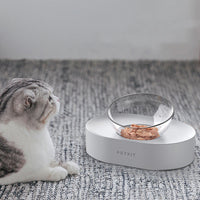 HKM-4987709 Adjustable Elevated Stainless Steel Pet Feeding Bowl with Anti-Slip Design