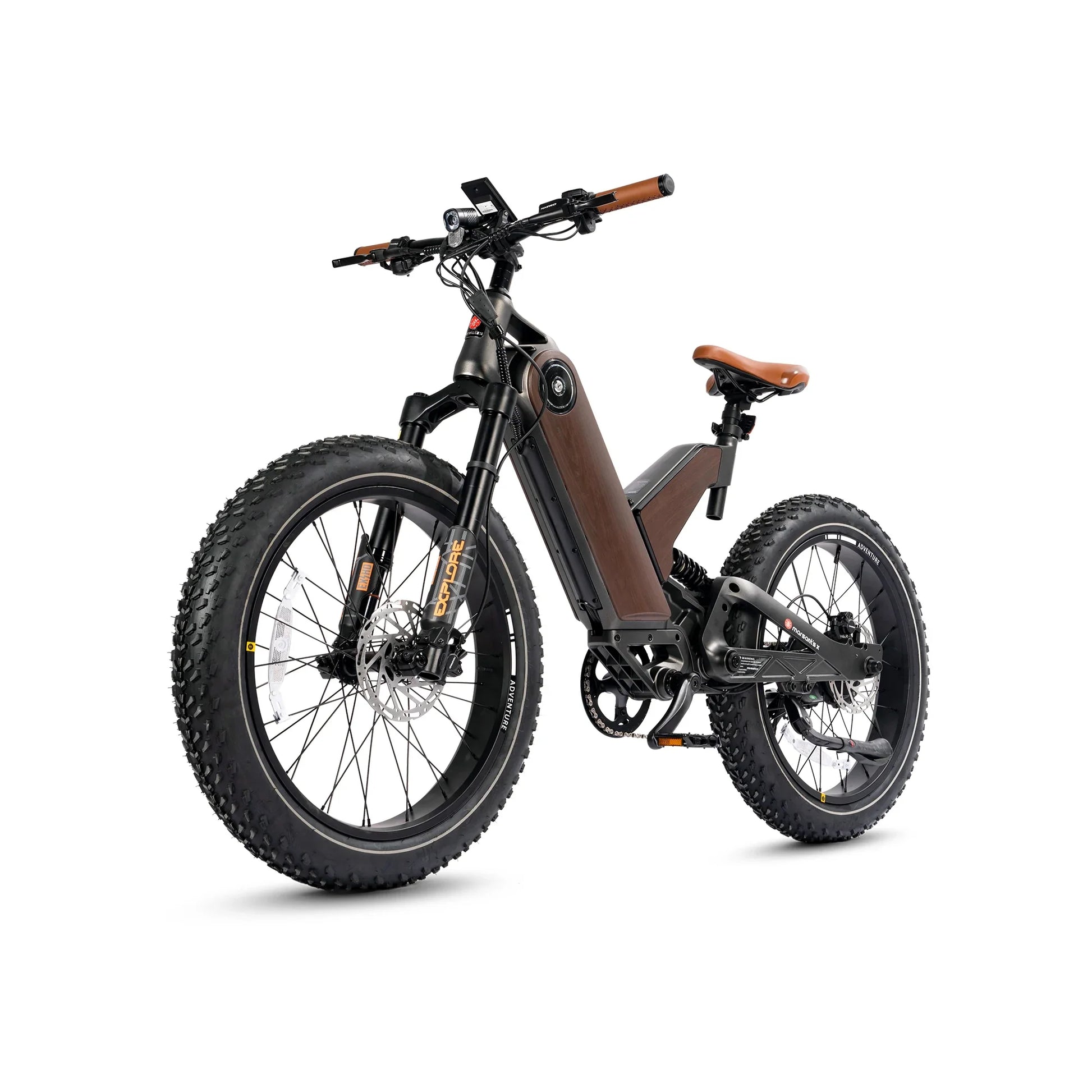 HKM-498771 750W Torque Sensor Electric Fat Tire Bike with 7-Speed Gear and 80-Mile Range