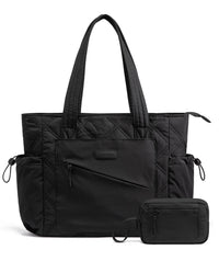 HKM-498771 Stylish 15.6 in Laptop Tote Bag for Work and Travel - Organized Folding Design