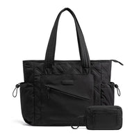 HKM-498771 Stylish 15.6 in Laptop Tote Bag for Work and Travel - Organized Folding Design