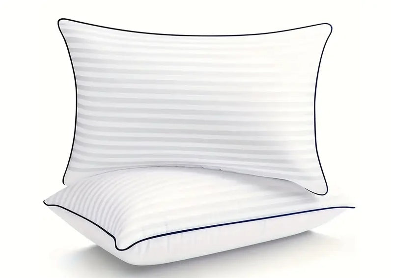 HKM-498899 Adjustable Cotton Bed Pillow with Soft Natural Filling and Breathable Cover