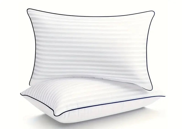 HKM-498899 Adjustable Cotton Bed Pillow with Soft Natural Filling and Breathable Cover