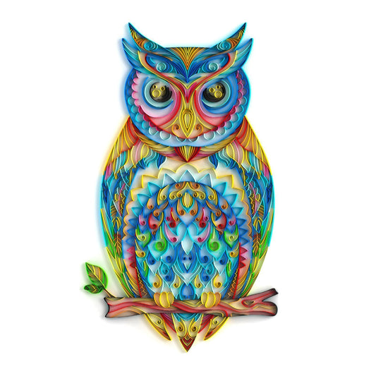 HKM-498899 Handmade Quilted Paper Craft Kit for Creative Hanging Ornaments