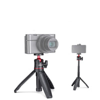 HKM-498963 Universal Mini Tripod and Selfie Stick for Phones and Cameras, Lightweight Aluminum Design