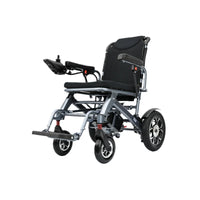 HKM-499091 Lightweight Electric Wheelchair with Electromagnetic Brake and Dual Charging - 120kg Capacity, 13Ah Lithium Battery