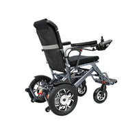 HKM-499091 Lightweight Electric Wheelchair with Electromagnetic Brake and Dual Charging - 120kg Capacity, 13Ah Lithium Battery