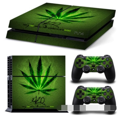 HKM-499091 PS4 Console Skin Vinyl Decal - Customizable Protection Film