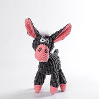 HKM-4991165 Interactive Plush Dog Toy with Squeaker and Teeth Cleaning Features for Small and Large Dogs