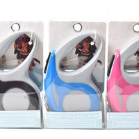 HKM-4991293 Telescopic Automatic Pet Leash - 3m Retractable Traction Rope for Dogs - Durable Nylon and Plastic Construction