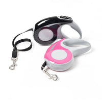 HKM-4991293 Telescopic Automatic Pet Leash - 3m Retractable Traction Rope for Dogs - Durable Nylon and Plastic Construction