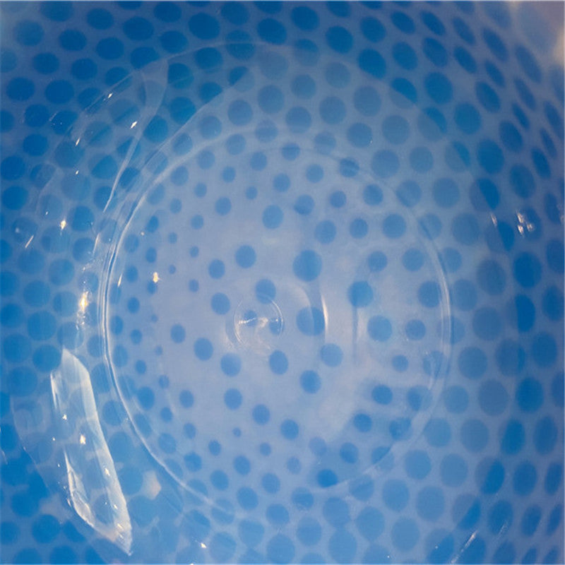 HKM-4991677 Condensed Pearl Ice Dog and Cat Bowl - BPA-Free PP Material in Blue and Green