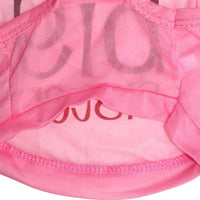 HKM-4992061 Ultra-Thin Breathable Polyester Pet Vest in Pink and Blue - Size XS, S, M, L