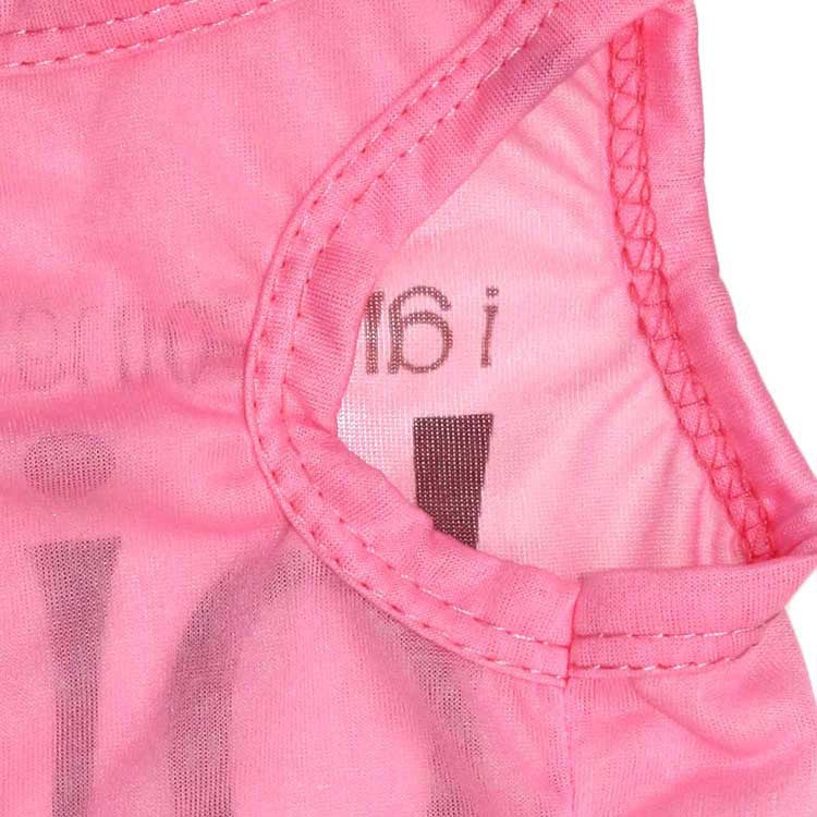 HKM-4992061 Ultra-Thin Breathable Polyester Pet Vest in Pink and Blue - Size XS, S, M, L